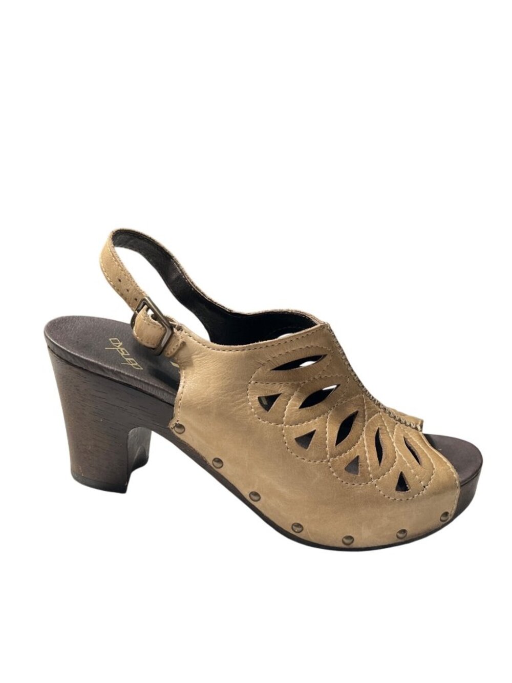 Dansko Tan Leather Heels